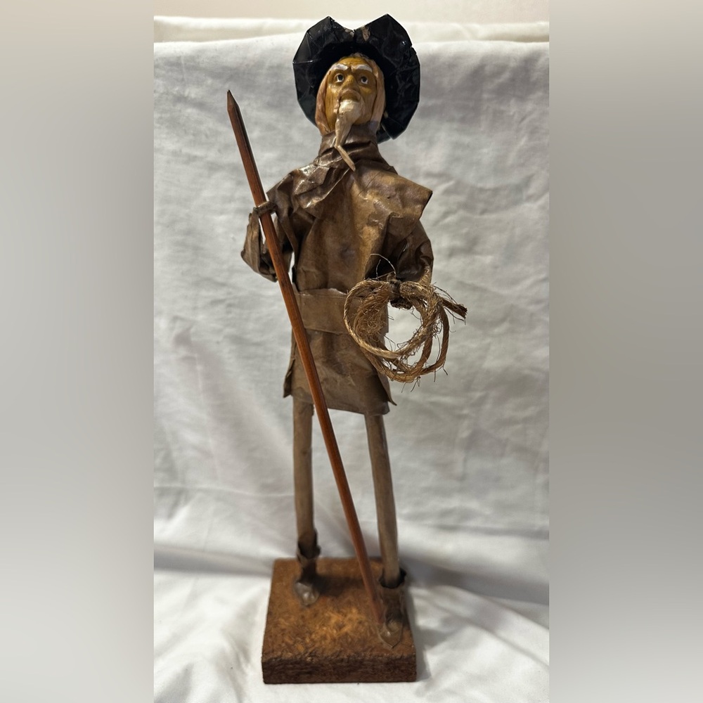 Mexican Vintage Paper Mache Handcrafted Figurine